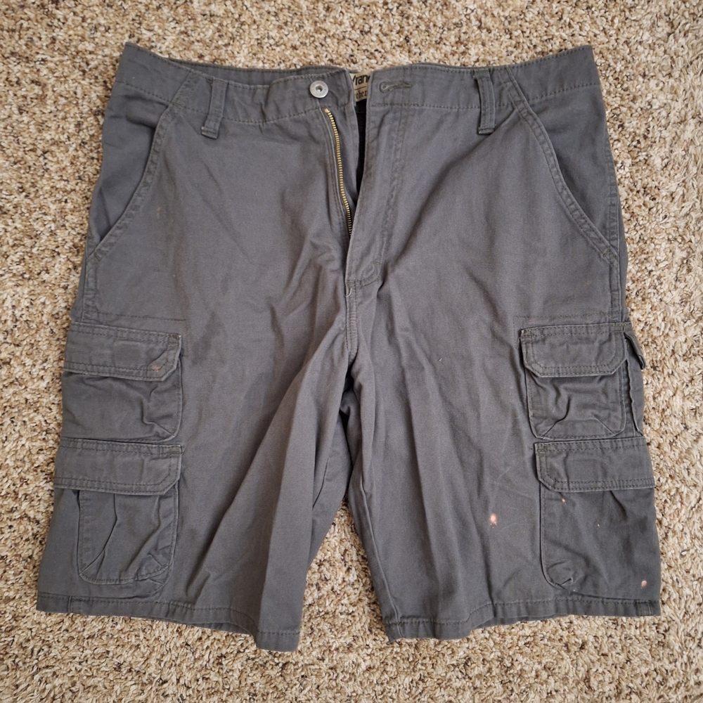 Wrangler Men's Gray Cargo Shorts